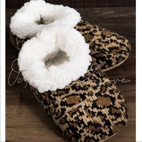 Animal Print Slippers - Picture 3 of 6